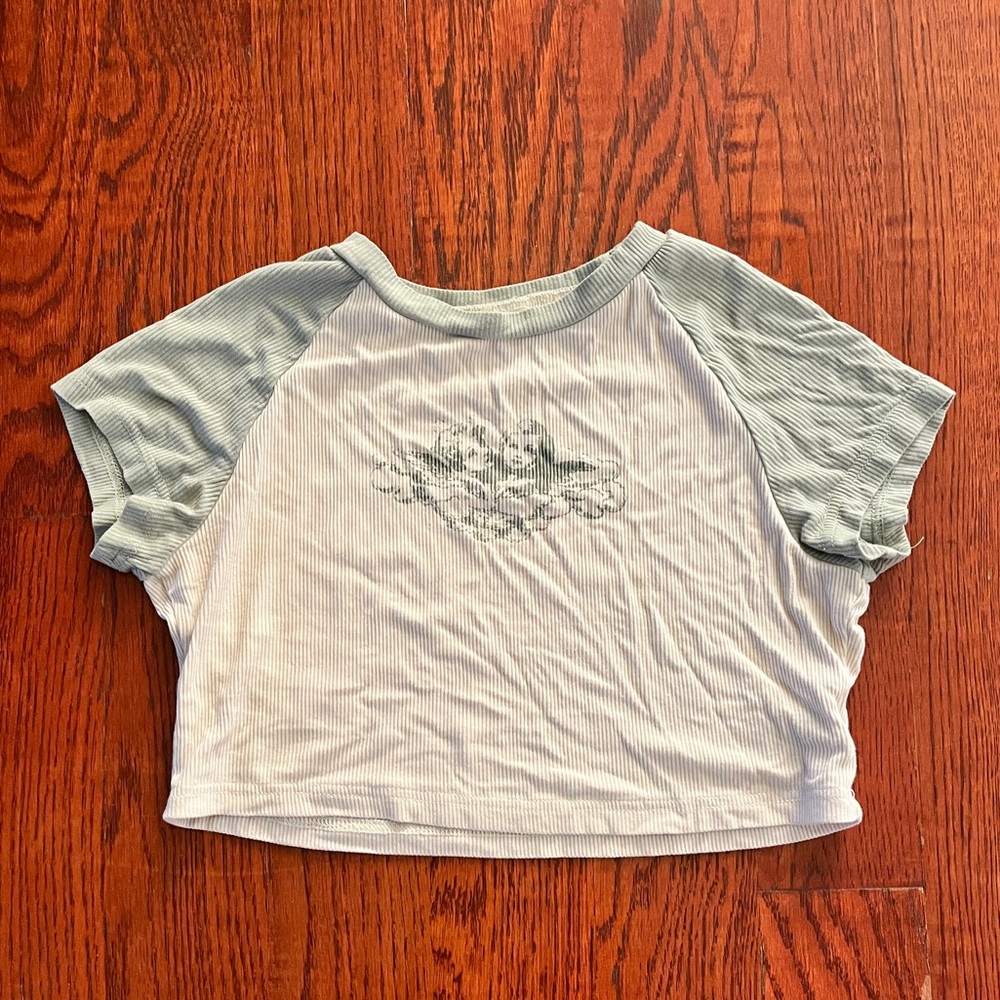 Angel cropped top